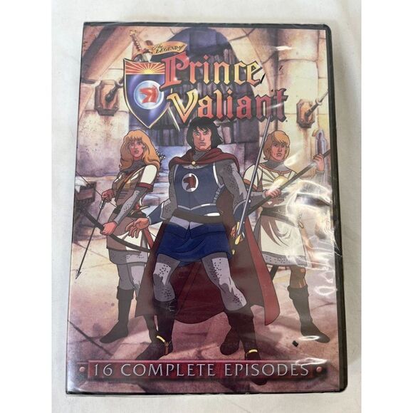 The Legend of Prince Valiant (DVD, 2-Discs) New! ~~w/16 Complete Episodes! - Picture 1 of 8